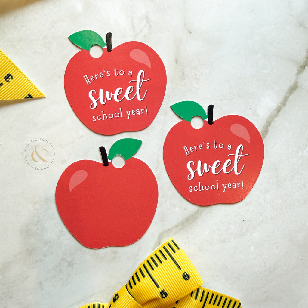 Back to School Apple Gift Tag