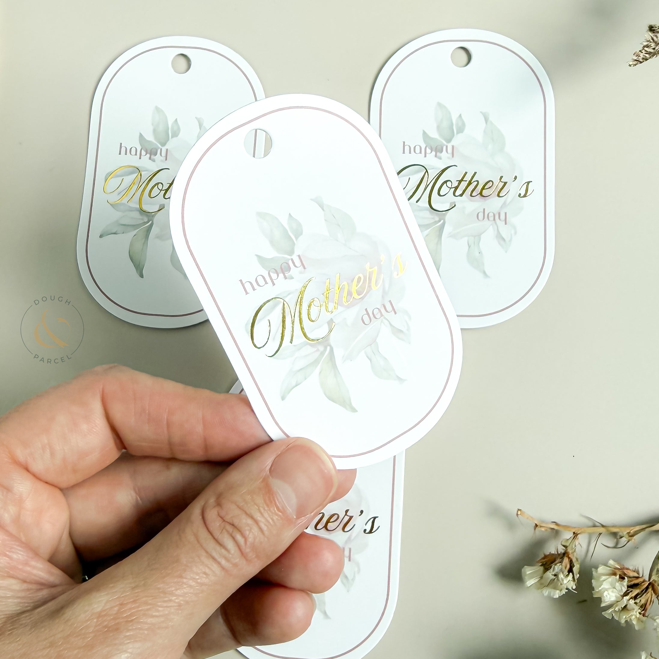 Mother's Day Floral Gift Tag (25 pack)
