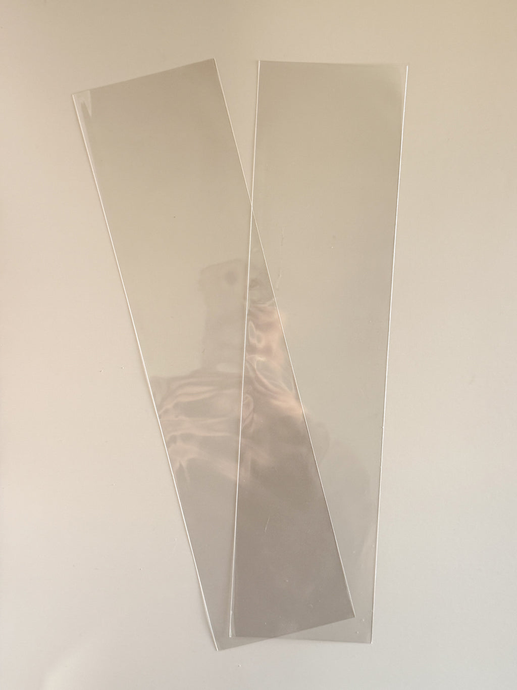 Clear Heat Seal Bags - 3" x 12" - for Tall Cookie Backers (100 pack)