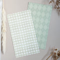 Reversible Duo Backer Cards - argyle & gingham (10 pack)