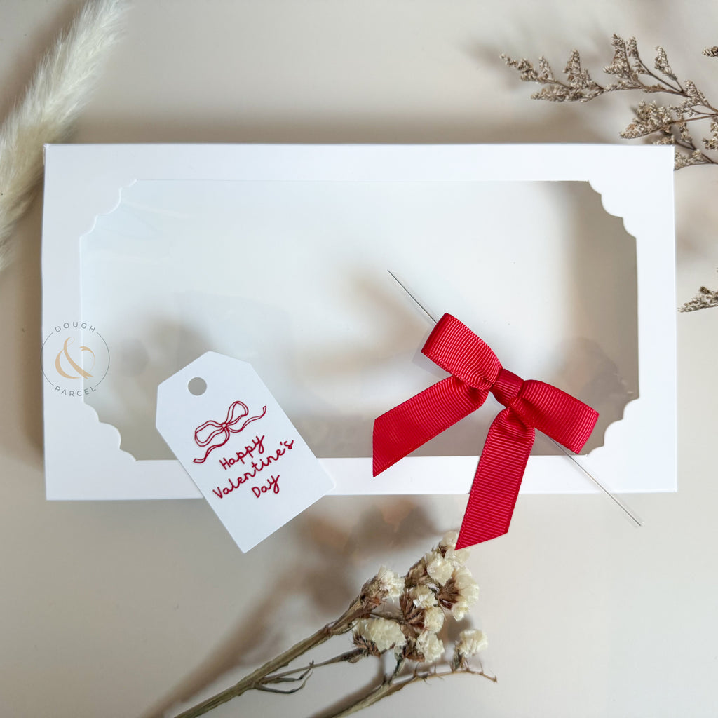 *Pre Order* The Duo Kit: Valentine's Box + Bow + Tag Bundle (Vintage Valentine)