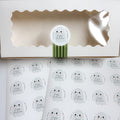Halloween circle sticker sheets