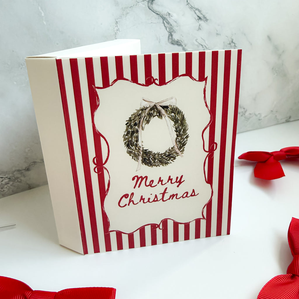 Merry Christmas Cookie Card Box (10 pack)