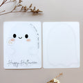 Halloween Ghost Cookie Card