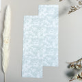 Grease resistant tall cookie backer - 2.625" x 8" (Toile) (25 pack)