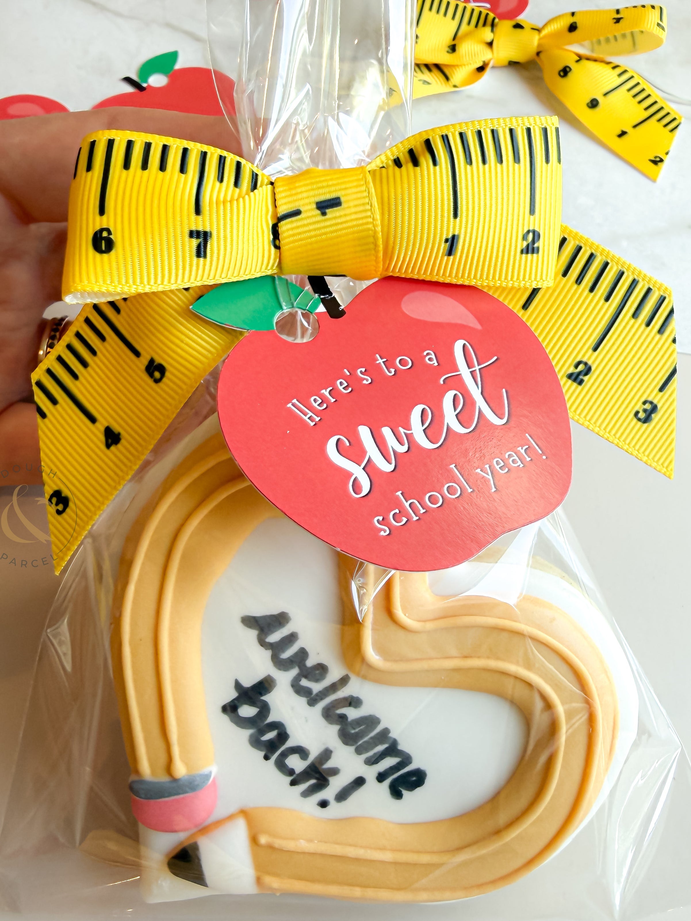 Back to School Apple Gift Tag