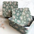 Steel Mill & Co. Christmas Greenery Cookie Tin – Large