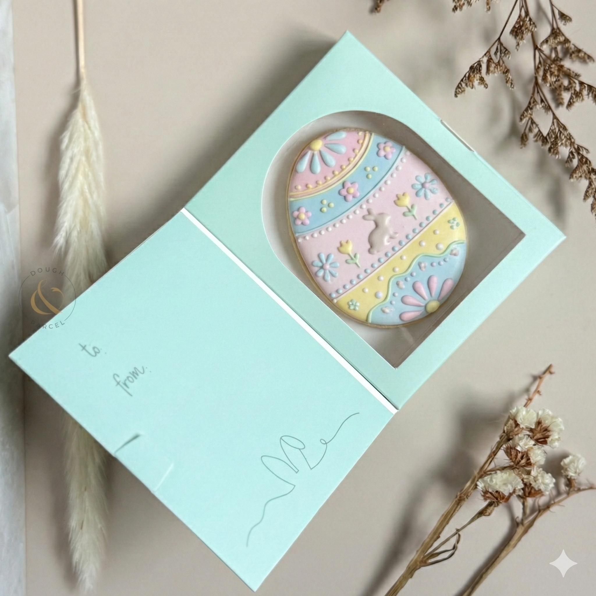 Happy Easter Cookie Card Box (10 pack)