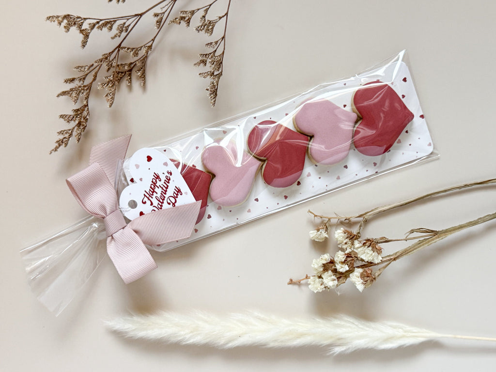 Clear Heat Seal Bags - 3" x 12" - for Tall Cookie Backers (100 pack)