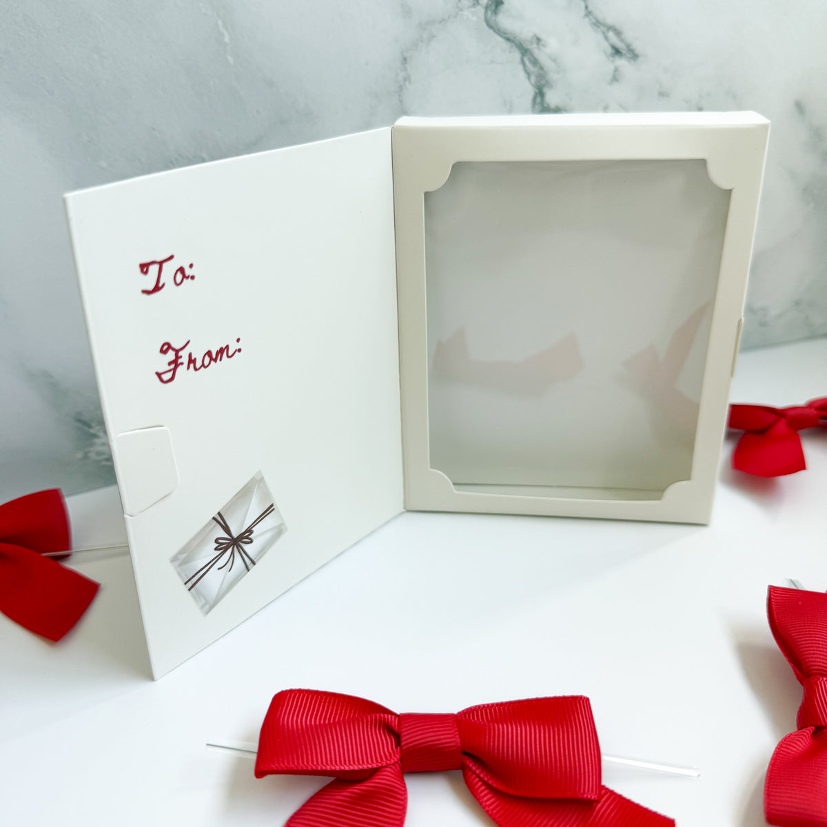 Merry Christmas Cookie Card Box (10 pack)