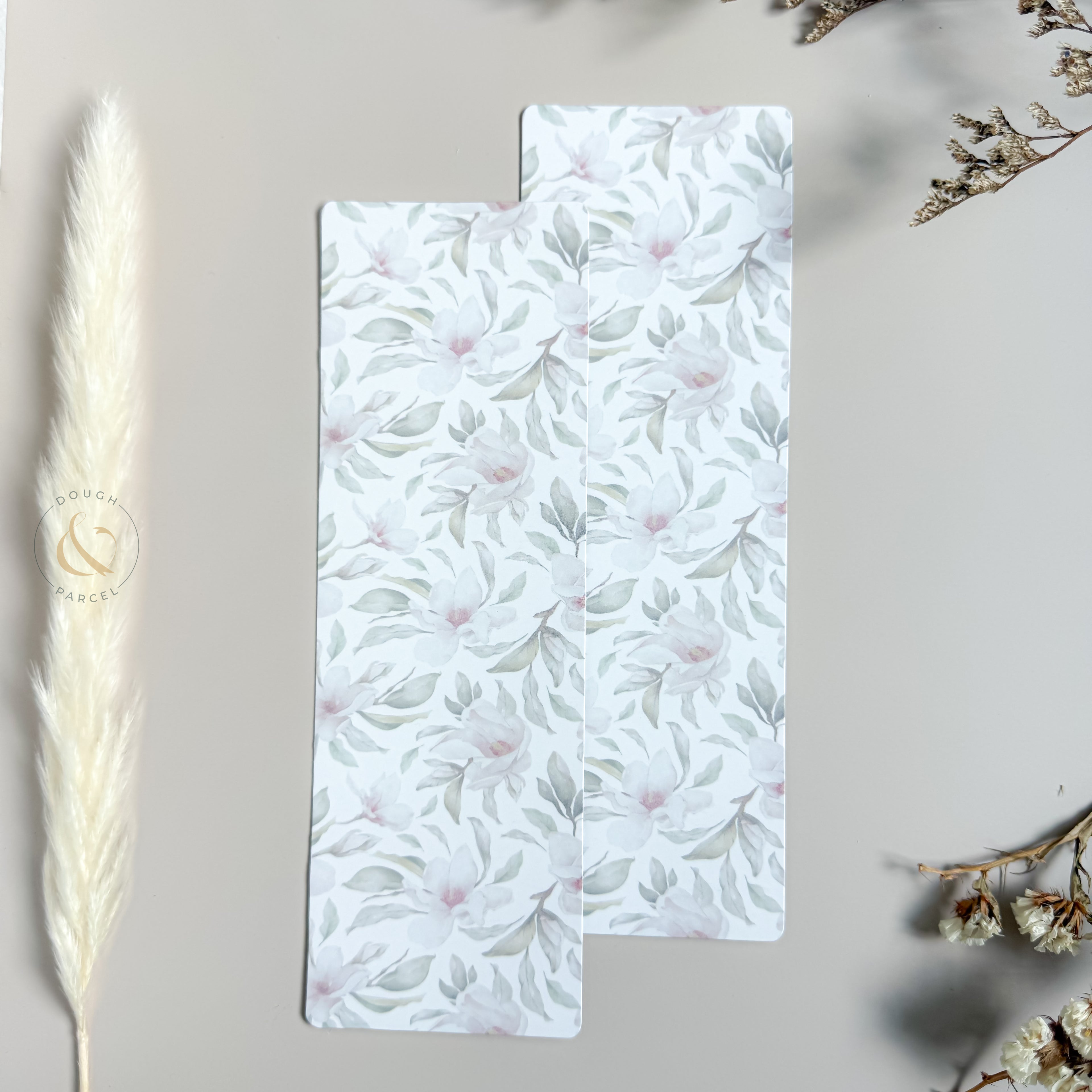 Grease resistant tall cookie backer - 2.625" x 8" (Floral) (25 pack)