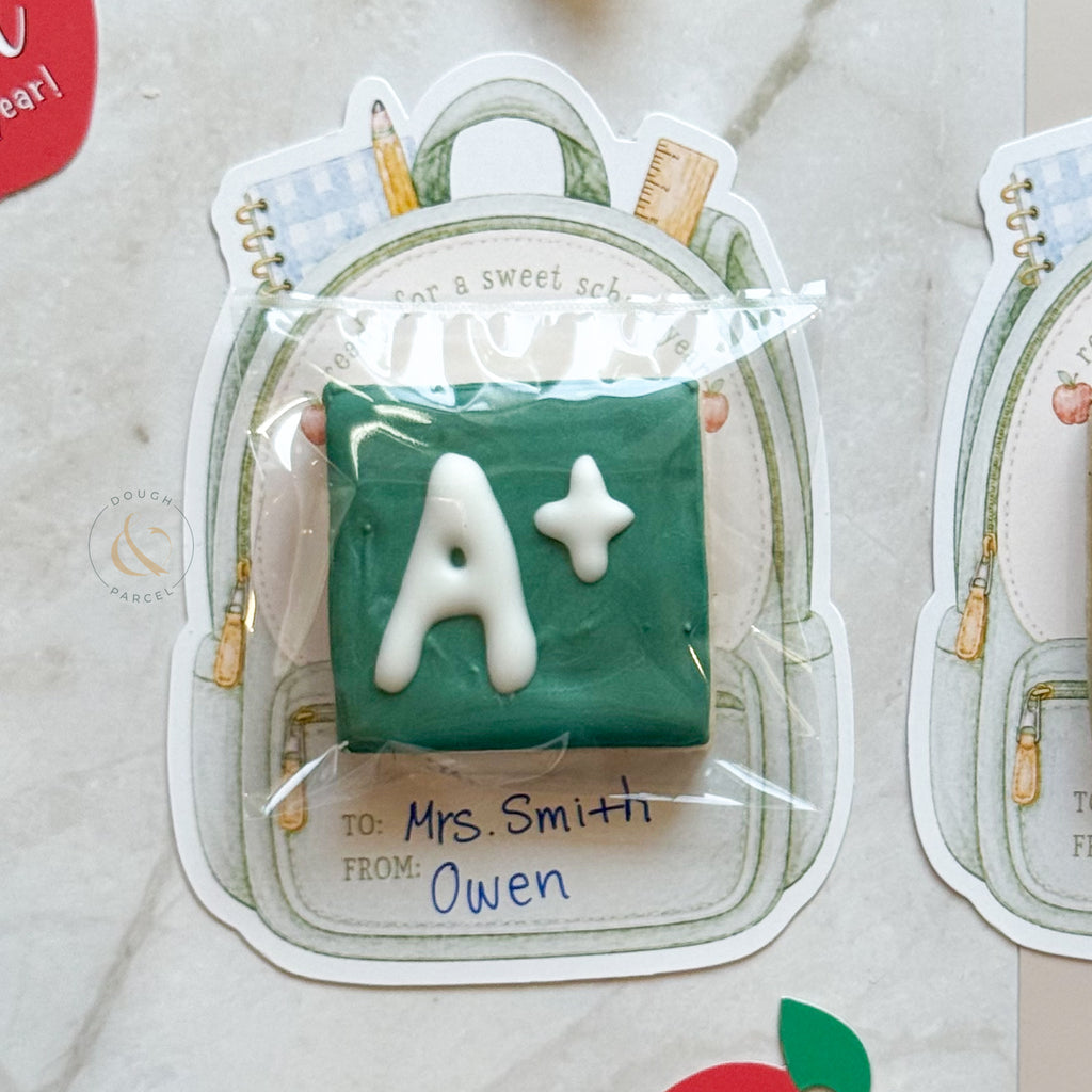 Back to School Cookie Card packs