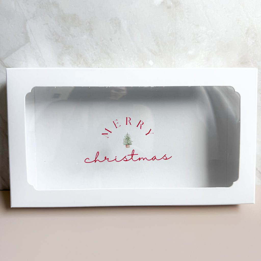 Red Merry Christmas UV DTF Decals (5 pack)