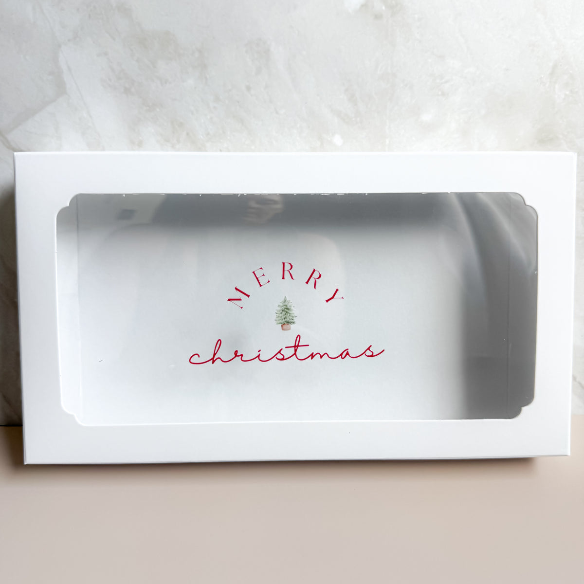 Red Merry Christmas UV DTF Decals (5 pack)