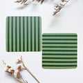 Halloween Single Backer Cards - Victorian Stripe 10pk