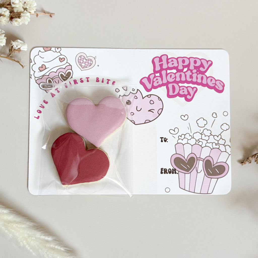 Love at First Bite Valentine's Cookie Card (25 pack)