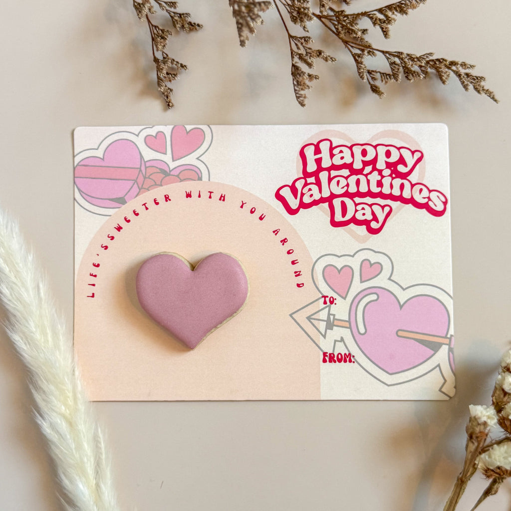 Life's Sweeter Valentine's Cookie Card (25 pack)